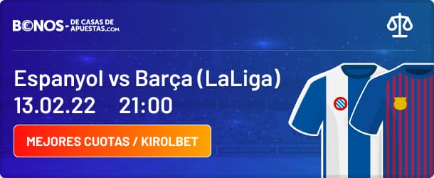 cuotas Espanyol Barcelona