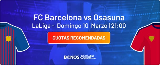 apuestas Barcelona Osasuna liga