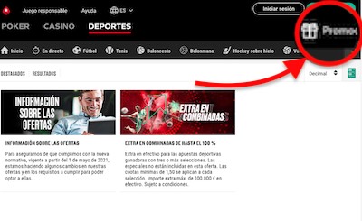 Descubre como acceder a las promociones de Pokerstars Sports y a las alternativas al bono de 10 euros gratis sin deposito