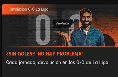 Promoción de 888sport para LaLiga para jugadores verificados.