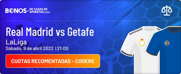 cuotas Real Madrid Getafe